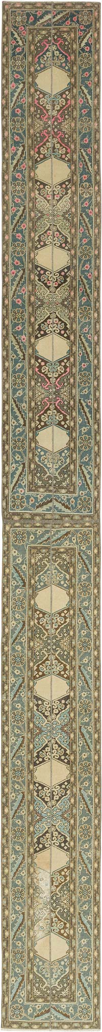 Vintage Anadolu Yolluk - 74 cm x 753 cm