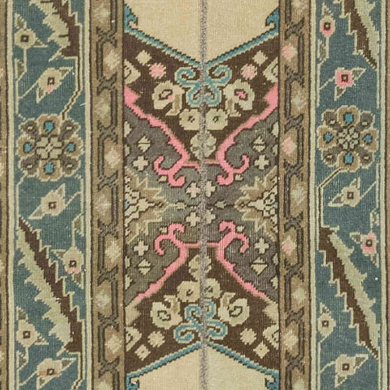 Vintage Turkish Runner Rug - 2' 5" x 24' 8" (29" x 296") - K0080246