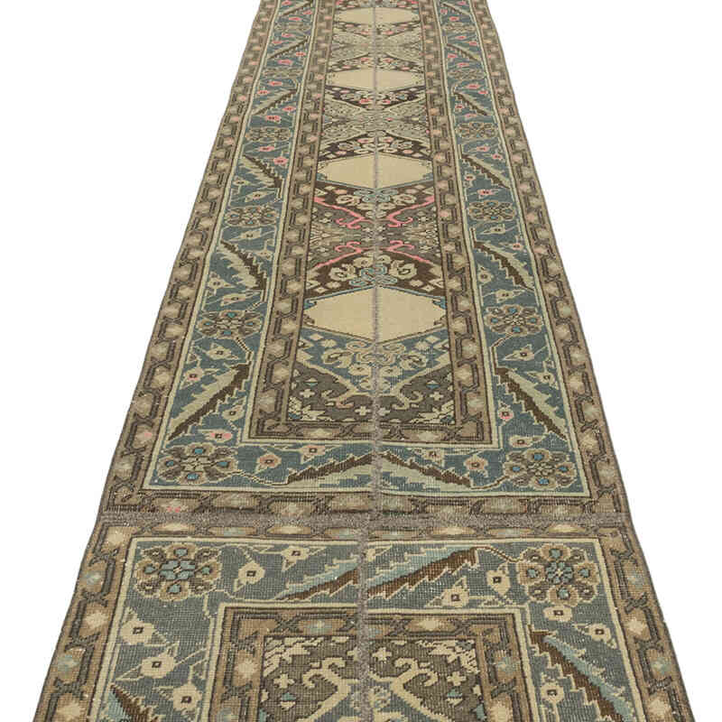 Vintage Turkish Runner Rug - 2' 5" x 24' 8" (29" x 296") - K0080246