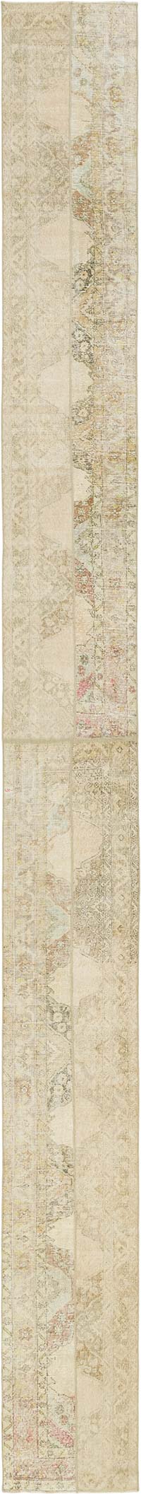 Alfombra Turca Vintage de pasillo - 68 cm x 755 cm