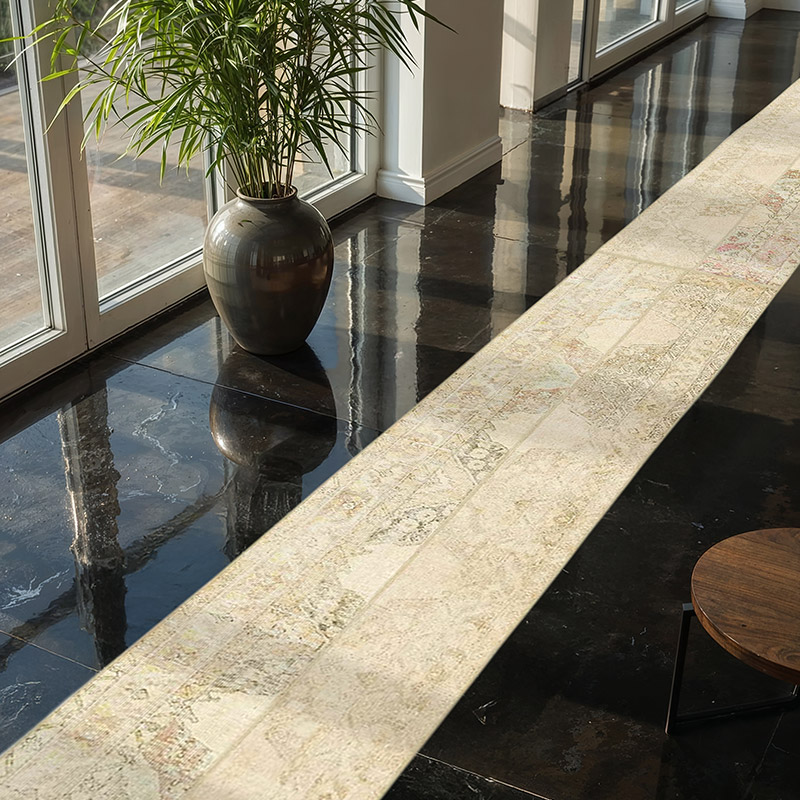 Alfombra Turca Vintage de pasillo - 68 cm x 755 cm - K0080247
