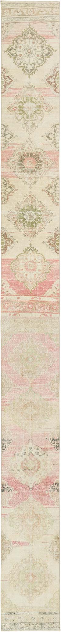 Vintage Turkish Runner Rug - 2' 4" x 25' 2" (28" x 302")