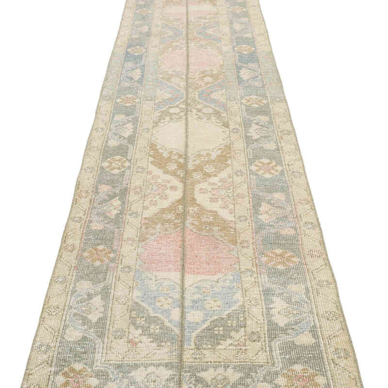 Vintage Turkish Runner Rug - 2' 3" x 12'  (27" x 144") - K0080251
