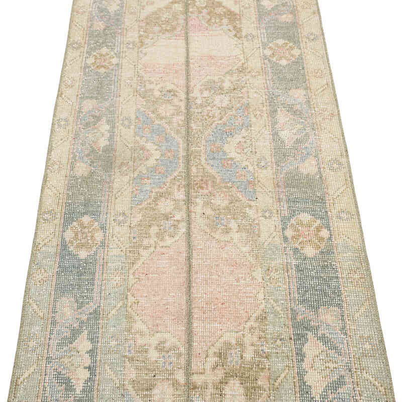 Vintage Turkish Runner Rug - 2' 3" x 12'  (27" x 144") - K0080251