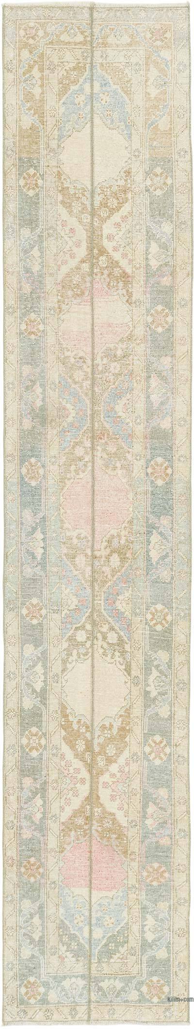 Alfombra Turca Vintage de pasillo - 68 cm x 365 cm