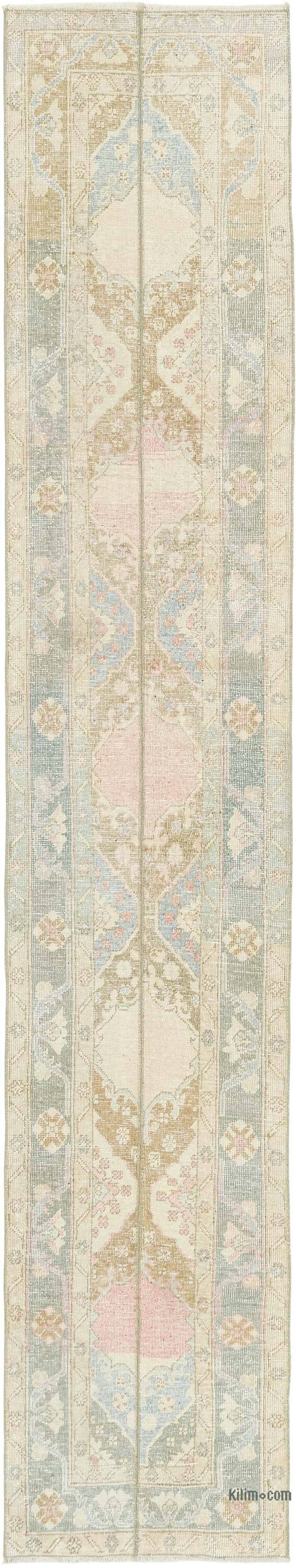 Vintage Turkish Runner Rug - 2' 3" x 12'  (27" x 144") - K0080251