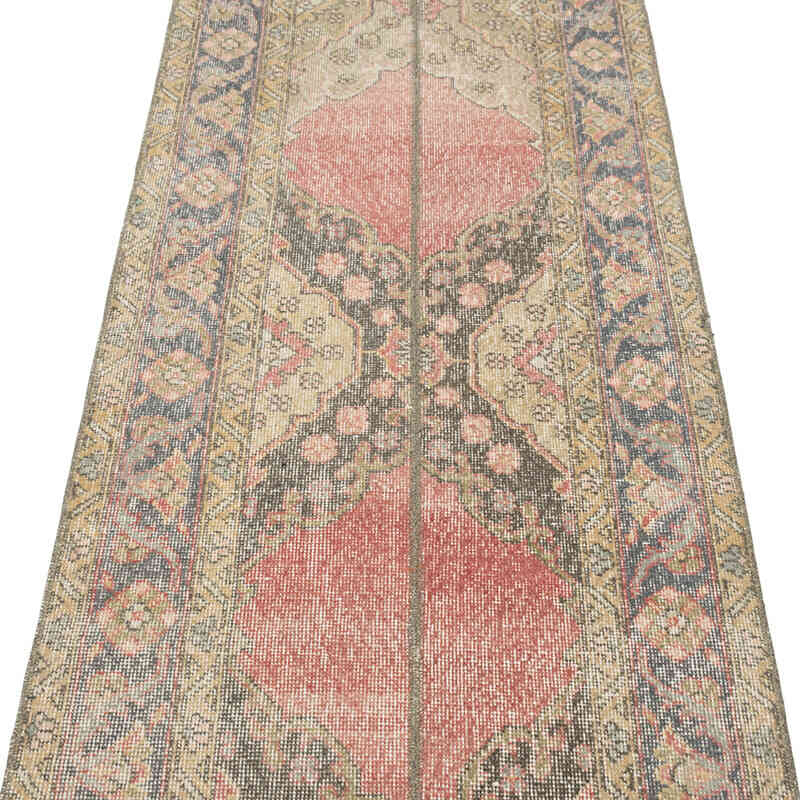 Vintage Turkish Runner Rug - 2' 4" x 12' 10" (28" x 154") - K0080252