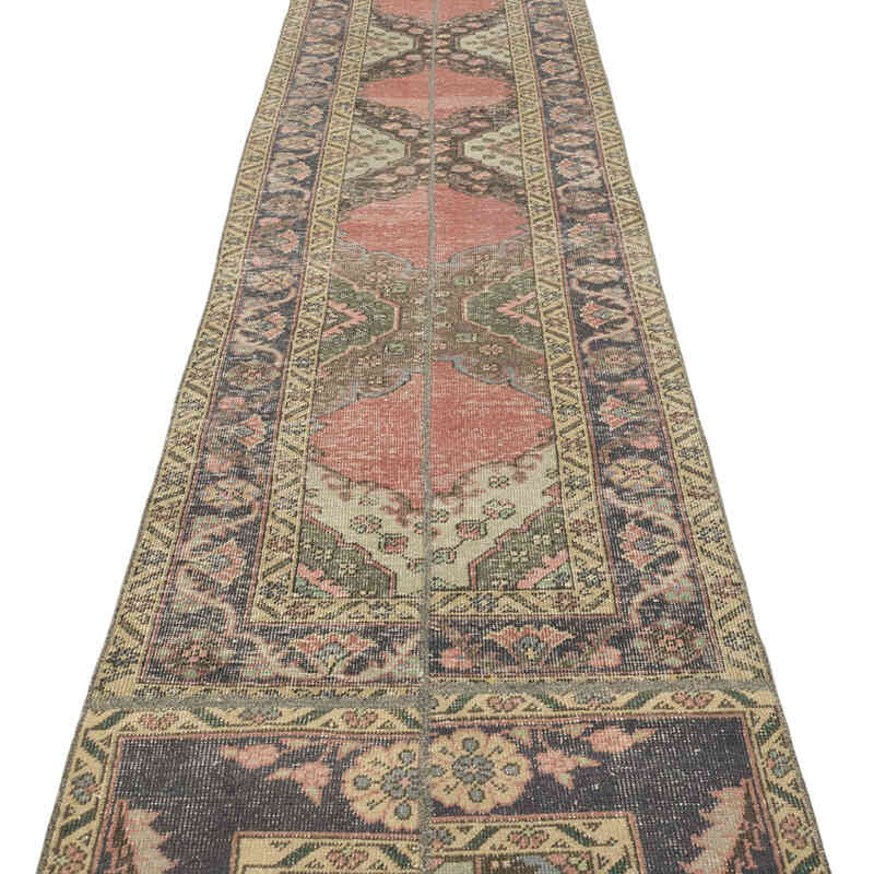 Vintage Turkish Runner Rug - 2' 4" x 25' 8" (28" x 308") - K0080253