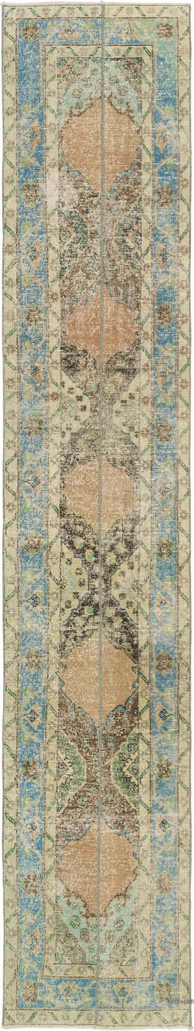 Alfombra Turca Vintage de pasillo - 70 cm x 382 cm