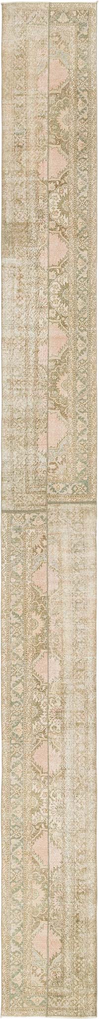 Alfombra Turca Vintage de pasillo - 72 cm x 765 cm