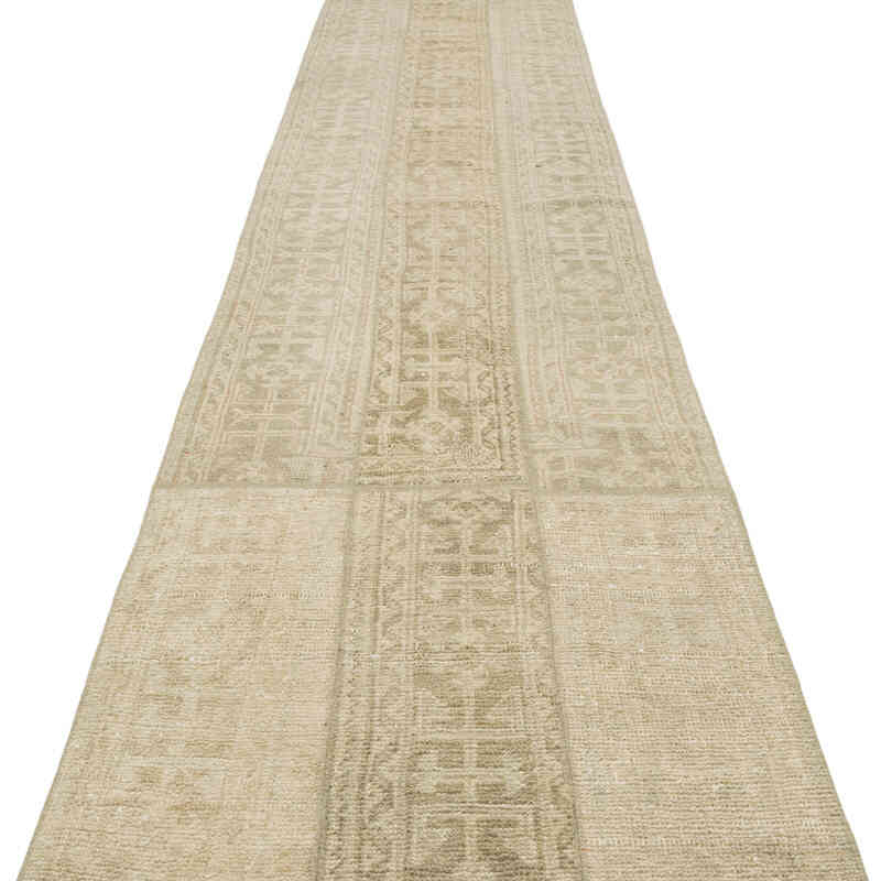 Vintage Turkish Runner Rug - 2' 10" x 21' 11" (34" x 263") - K0080272