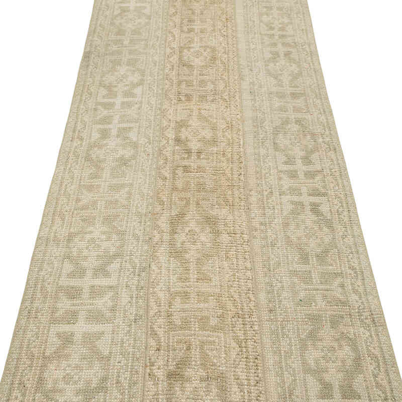 Vintage Turkish Runner Rug - 2' 10" x 21' 11" (34" x 263") - K0080272