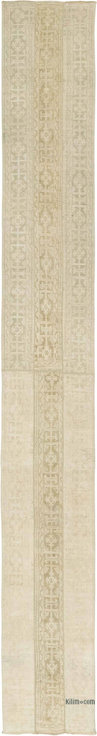 Vintage Turkish Runner Rug - 2' 10" x 21' 11" (34" x 263") - K0080272