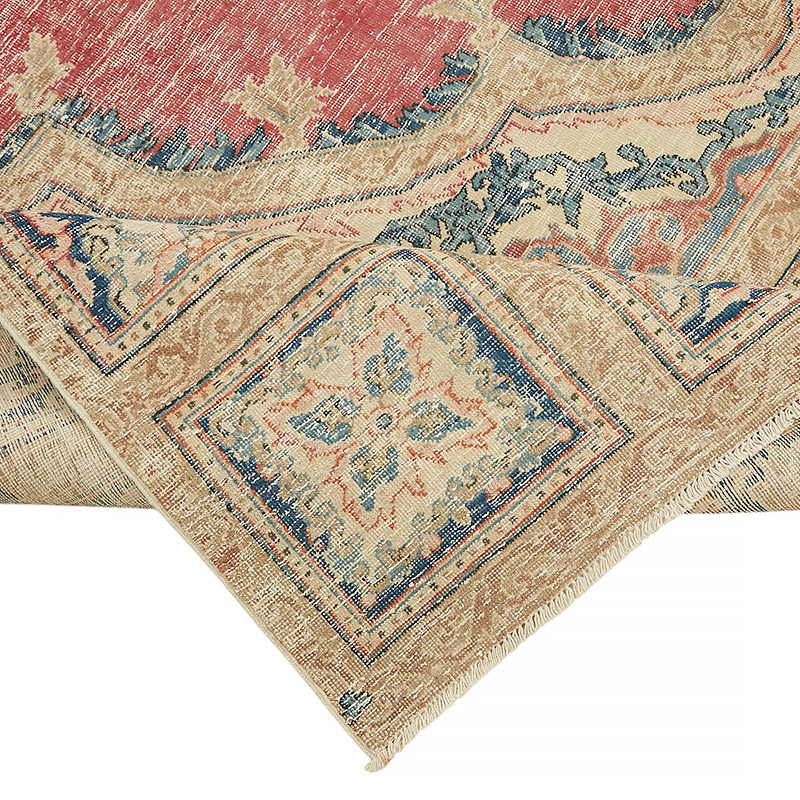 Alfombra Oriental Vintage Anudada a Mano - 237 cm x 341 cm - K0080275