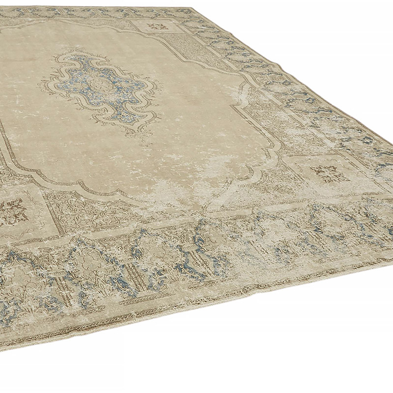 Vintage Hand-Knotted Oriental Rug - 9' 8" x 13' 9" (116" x 165") - K0080276