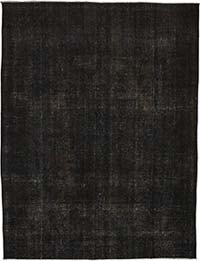 Overdyed Vintage El Dokuma Oryantal Halı - 312 cm x 407 cm
