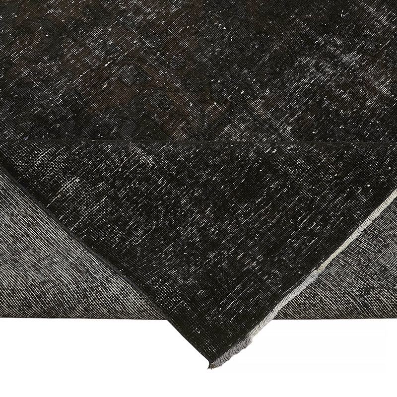 Overdyed Vintage El Dokuma Oryantal Hali - 312 cm x 407 cm - K0080283