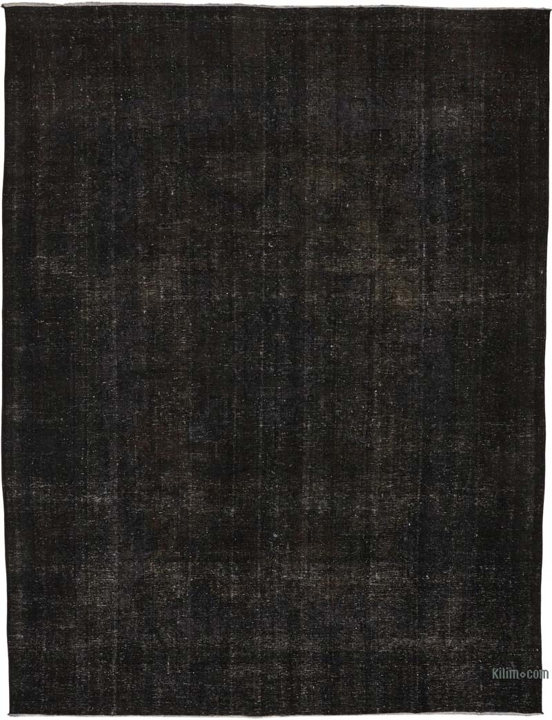 Overdyed Vintage El Dokuma Oryantal Hali - 312 cm x 407 cm - K0080283