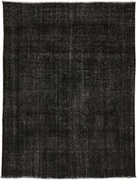 Overdyed Vintage El Dokuma Oryantal Halı - 280 cm x 377 cm