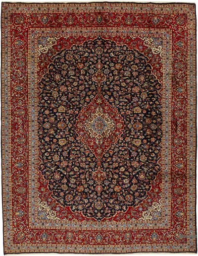 Alfombra Oriental Vintage Anudada a Mano - 300 cm x 384 cm