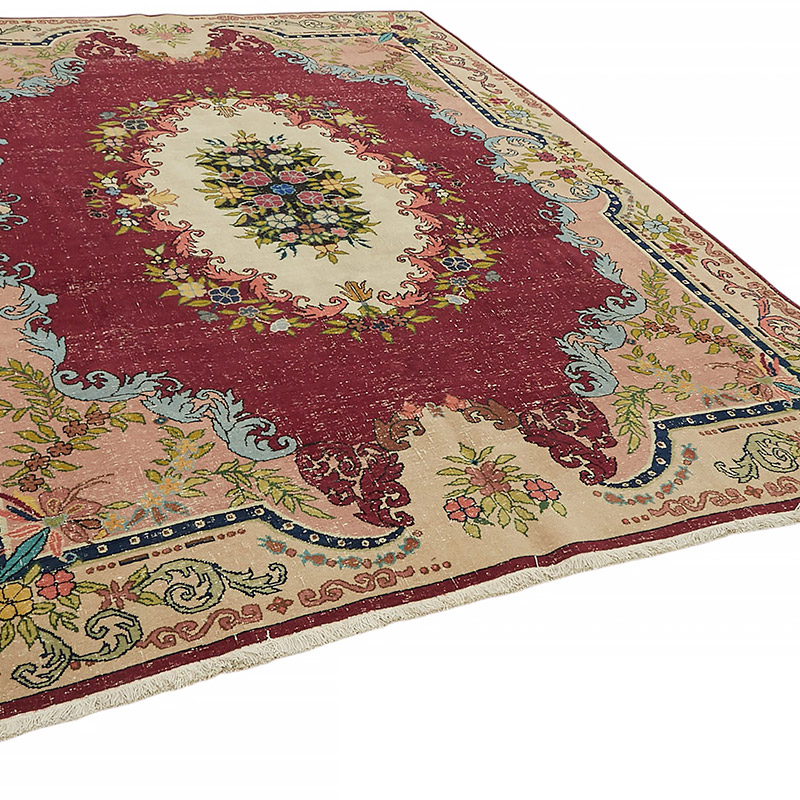 Alfombra Oriental Vintage Anudada a Mano - 255 cm x 333 cm - K0080296