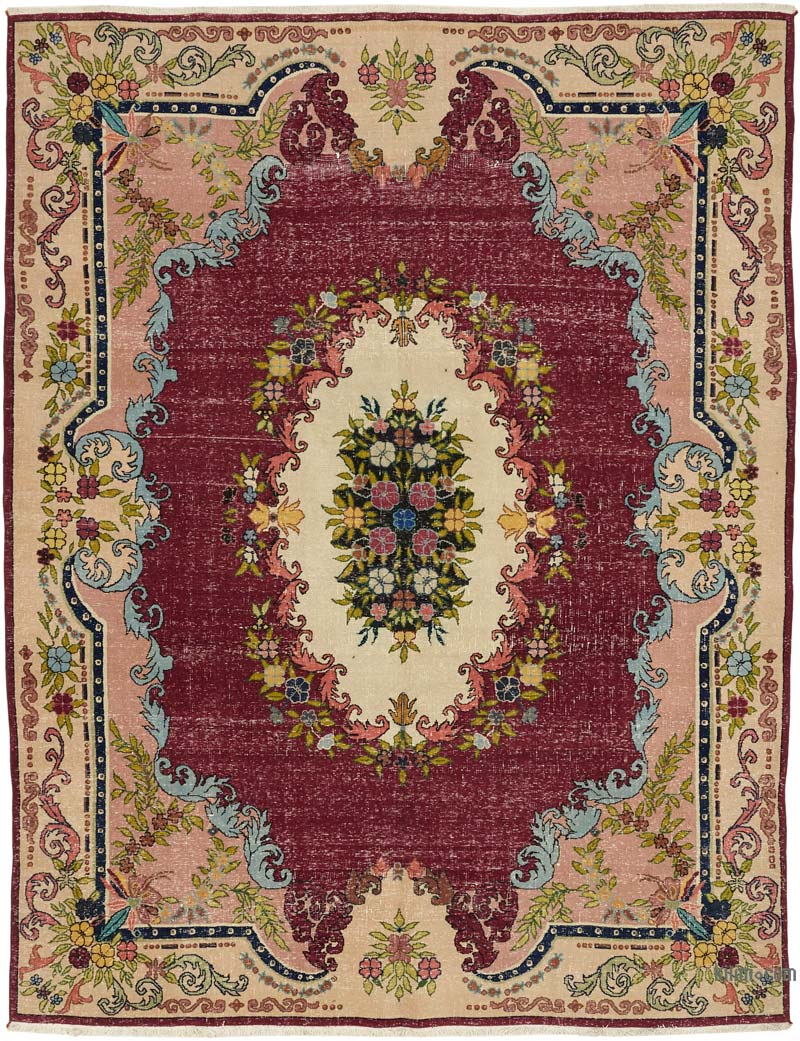 Alfombra Oriental Vintage Anudada a Mano - 255 cm x 333 cm - K0080296