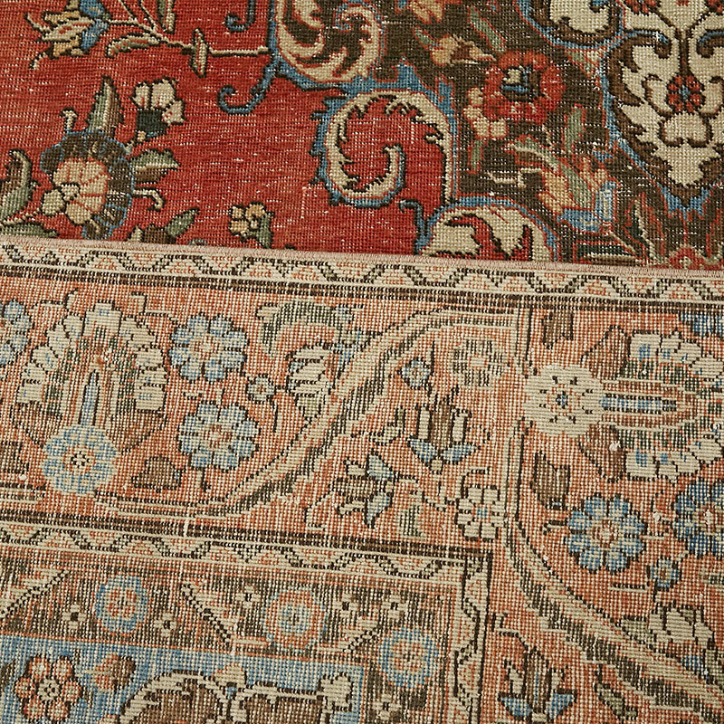 Vintage Hand-Knotted Oriental Rug - 8' 4" x 12' 6" (100" x 150") - K0080298