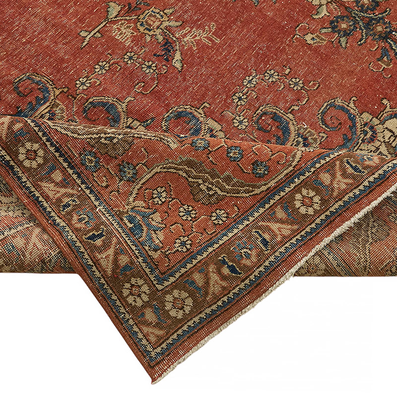 Alfombra Oriental Vintage Anudada a Mano - 278 cm x 371 cm - K0080303