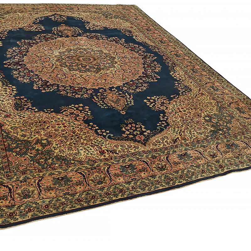 Vintage Hand-Knotted Oriental Rug - 8' 2" x 10' 10" (98" x 130") - K0080306
