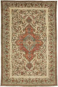 El Dokuma Vintage Halı - 306 cm x 482 cm