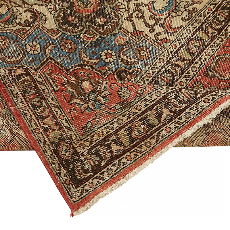 Vintage Hand-Knotted Oriental Rug - 9' 7" x 13' 1" (115" x 157") - K0080311