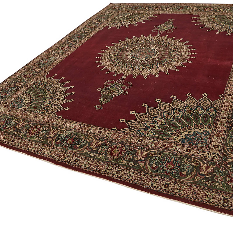 Alfombra Oriental Vintage Anudada a Mano - 290 cm x 365 cm - K0080312