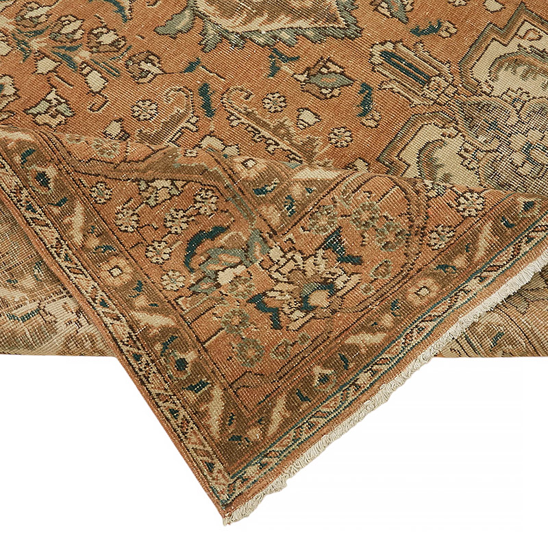 Vintage Hand-Knotted Oriental Rug - 8' 1" x 11' 7" (97" x 139") - K0080315