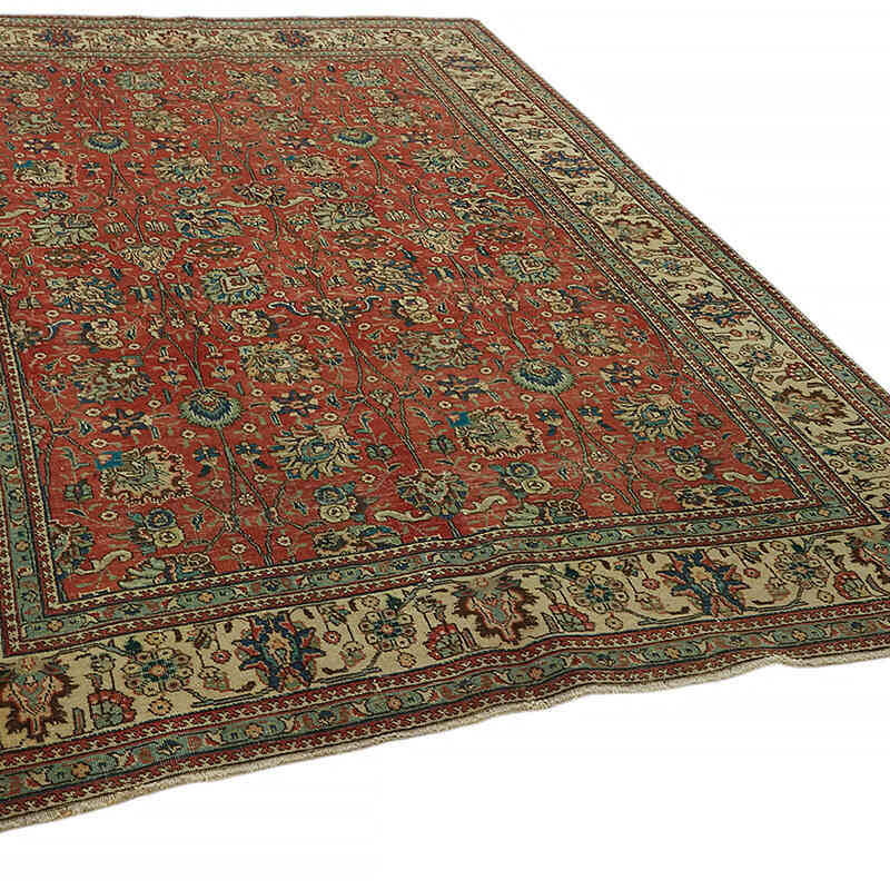 Alfombra Oriental Vintage Anudada a Mano - 210 cm x 295 cm - K0080316