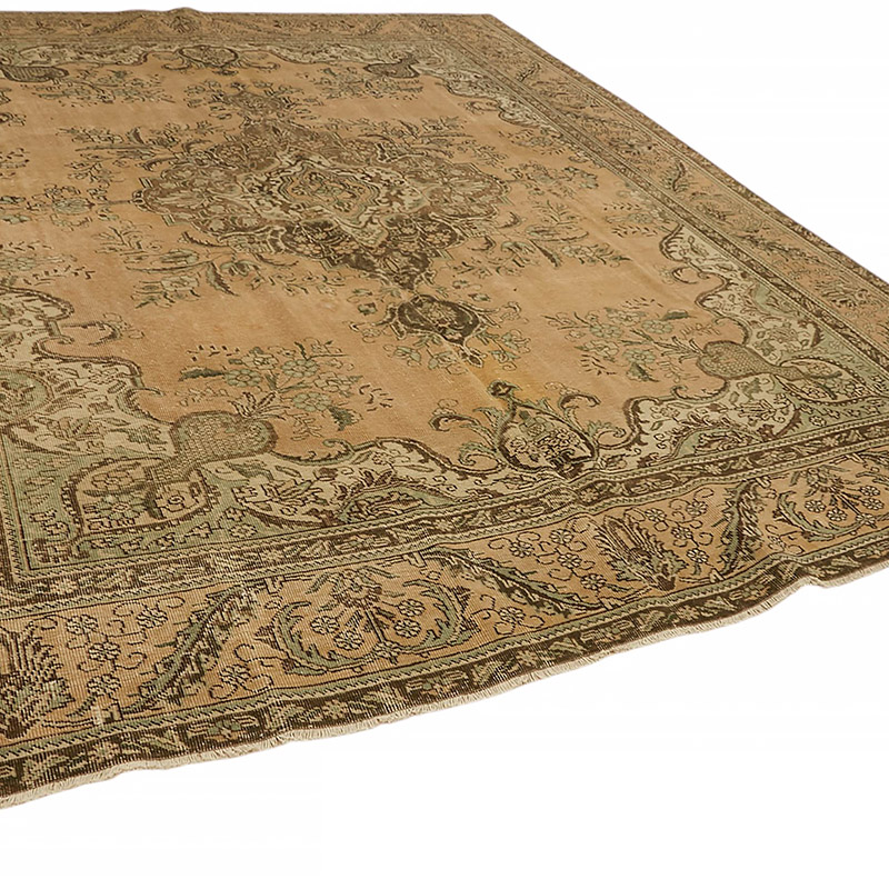 Vintage Hand-Knotted Oriental Rug - 10'  x 12' 3" (120" x 147") - K0080317
