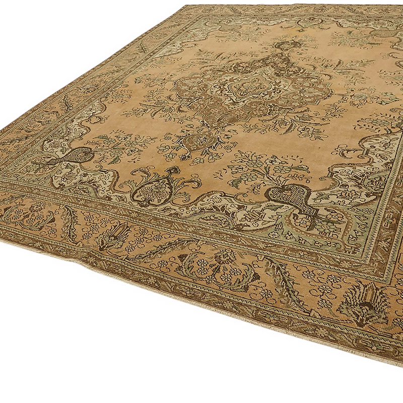 Vintage Hand-Knotted Oriental Rug - 10'  x 12' 3" (120" x 147") - K0080317