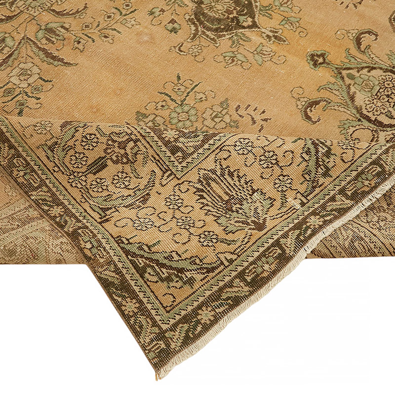 Vintage Hand-Knotted Oriental Rug - 10'  x 12' 3" (120" x 147") - K0080317