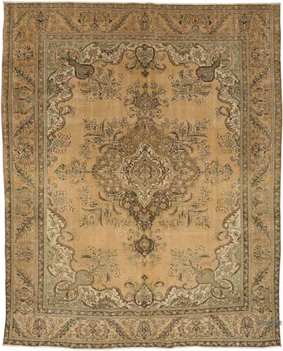 Vintage Hand-Knotted Oriental Rug - 10'  x 12' 3" (120" x 147")