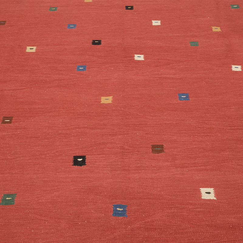 Yeni Kök Boya El Dokuma Kilim - 242 cm x 292 cm - K0080329
