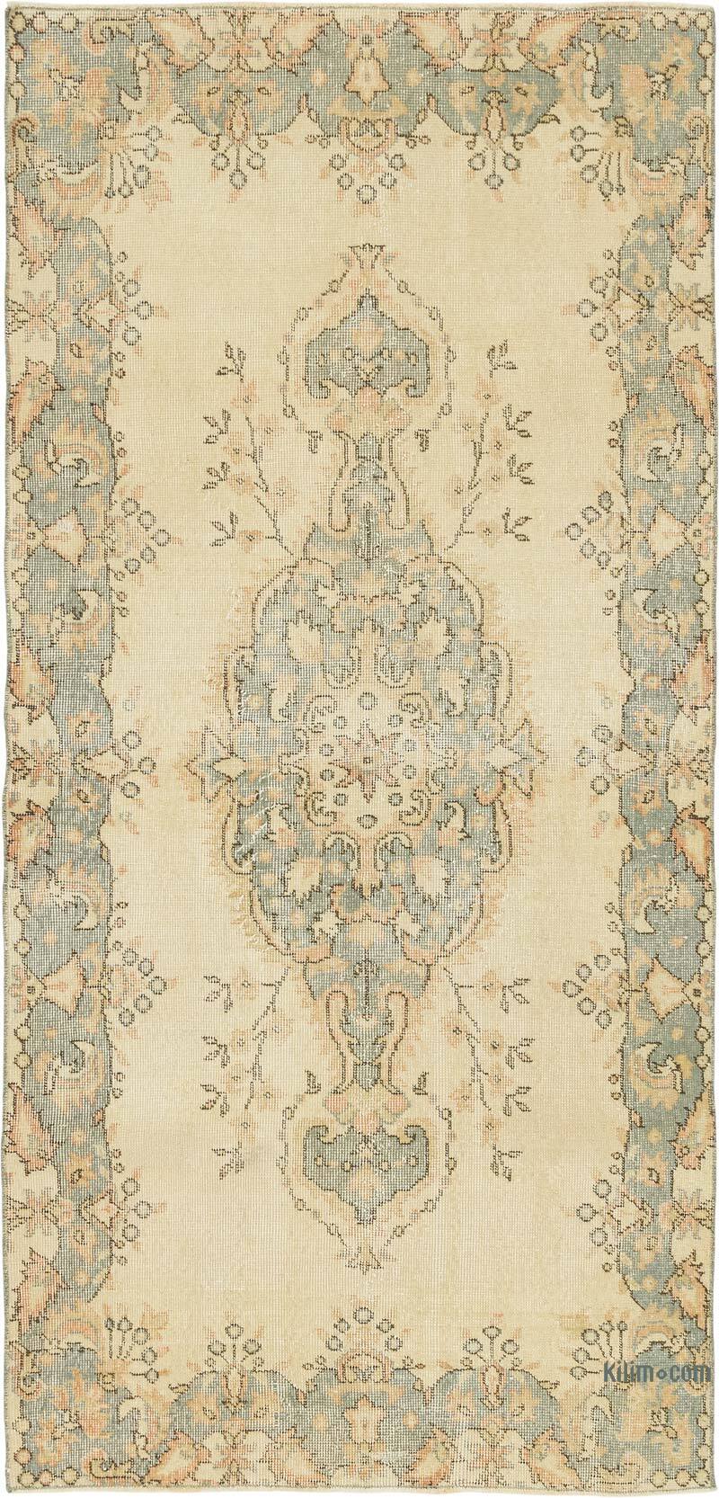 Vintage Turkish Hand-Knotted Rug - 3' 9" x 7' 10" (45" x 94") - K0080351