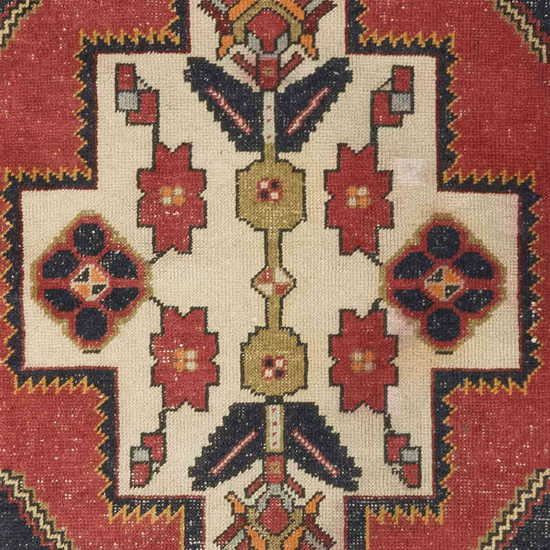 Vintage Turkish Hand-Knotted Rug - 4' 3" x 8' 2" (51" x 98") - K0080356