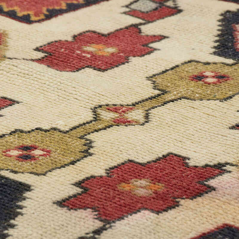 Vintage Turkish Hand-Knotted Rug - 4' 3" x 8' 2" (51" x 98") - K0080356