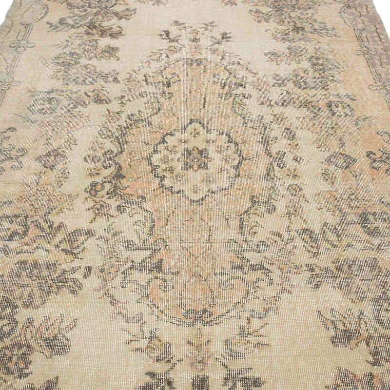 Alfombra Vintage Turca Anudada a Mano - 165 cm x 282 cm - K0080357