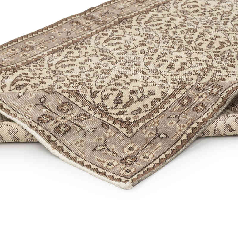 Vintage Turkish Hand-Knotted Rug - 3' 9" x 6' 9" (45" x 81") - K0080358