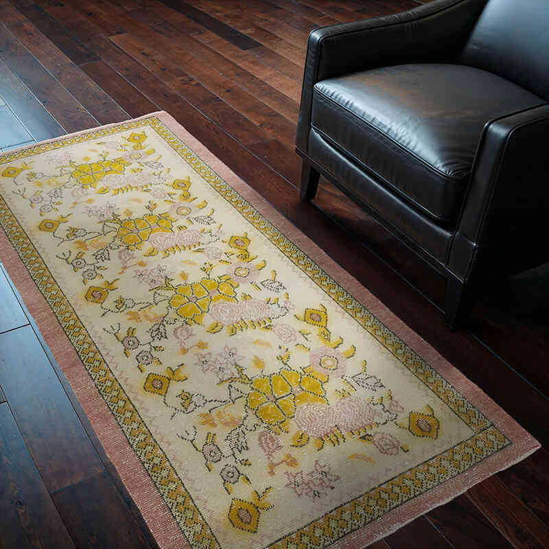El Dokuma Vintage Hali - 99 cm x 189 cm - K0080359