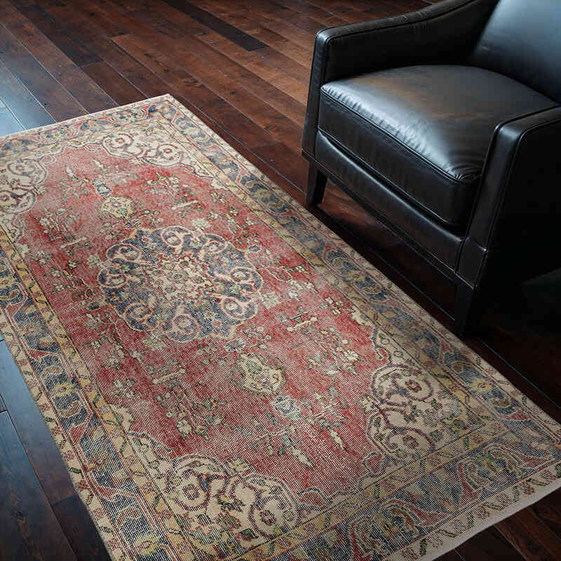 El Dokuma Vintage Hali - 113 cm x 199 cm - K0080361