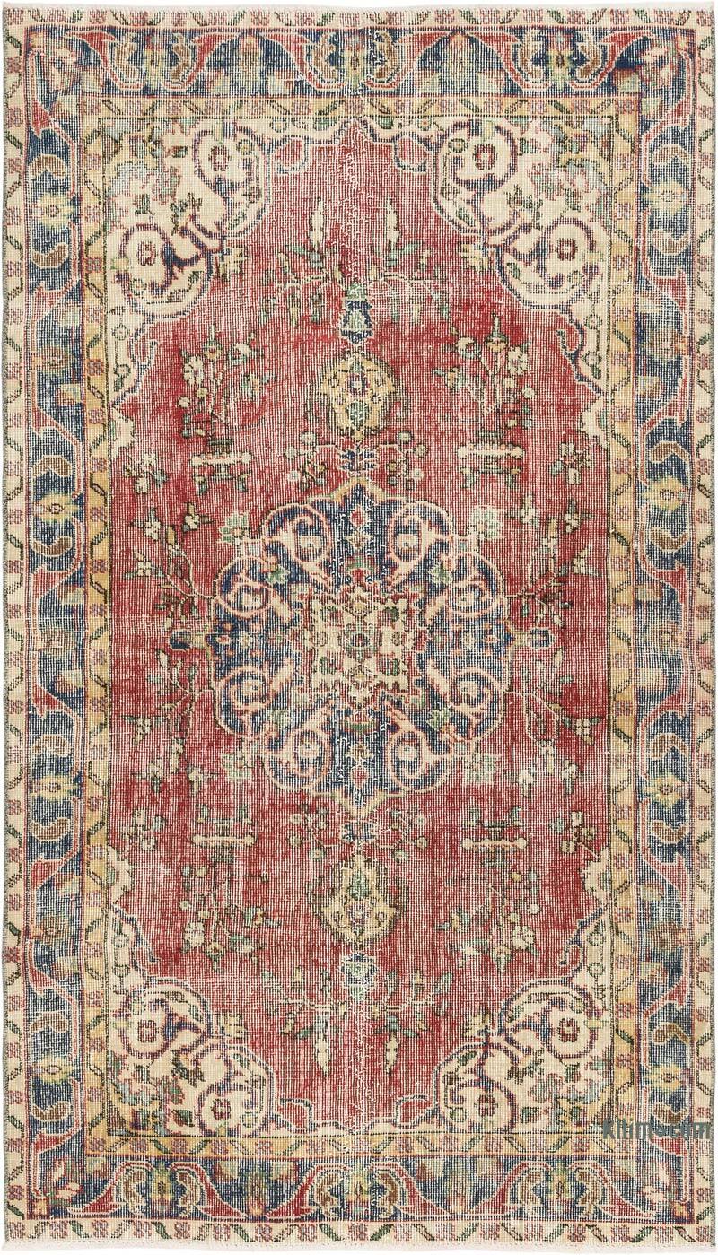 El Dokuma Vintage Hali - 113 cm x 199 cm - K0080361