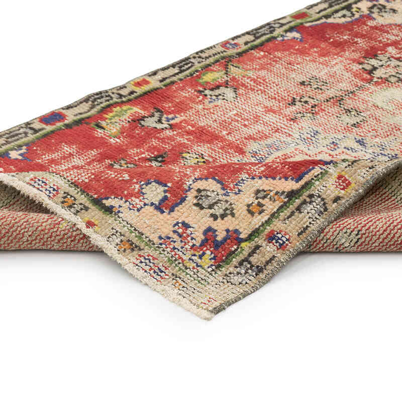 Vintage Turkish Hand-Knotted Rug - 2' 9" x 4' 1" (33" x 49") - K0080362