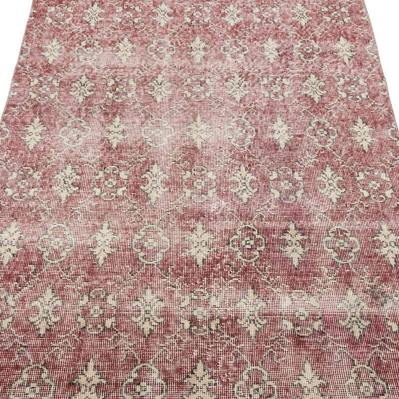 Alfombra Vintage Turca Anudada a Mano - 111 cm x 198 cm - K0080366