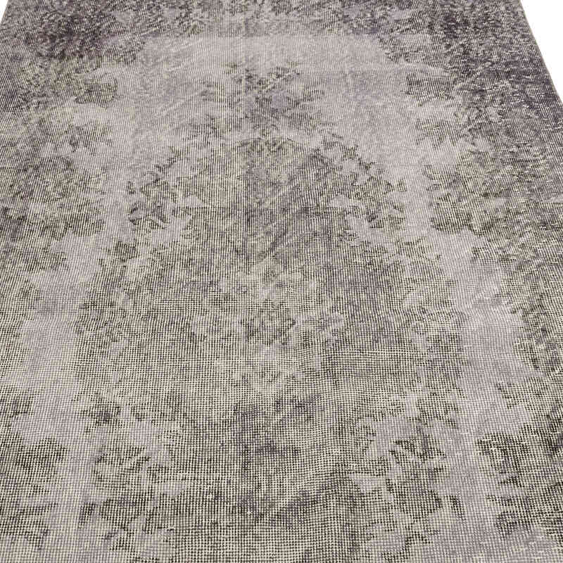 Alfombra Turca Vintage Sobre-teñida - 134 cm x 282 cm - K0080367